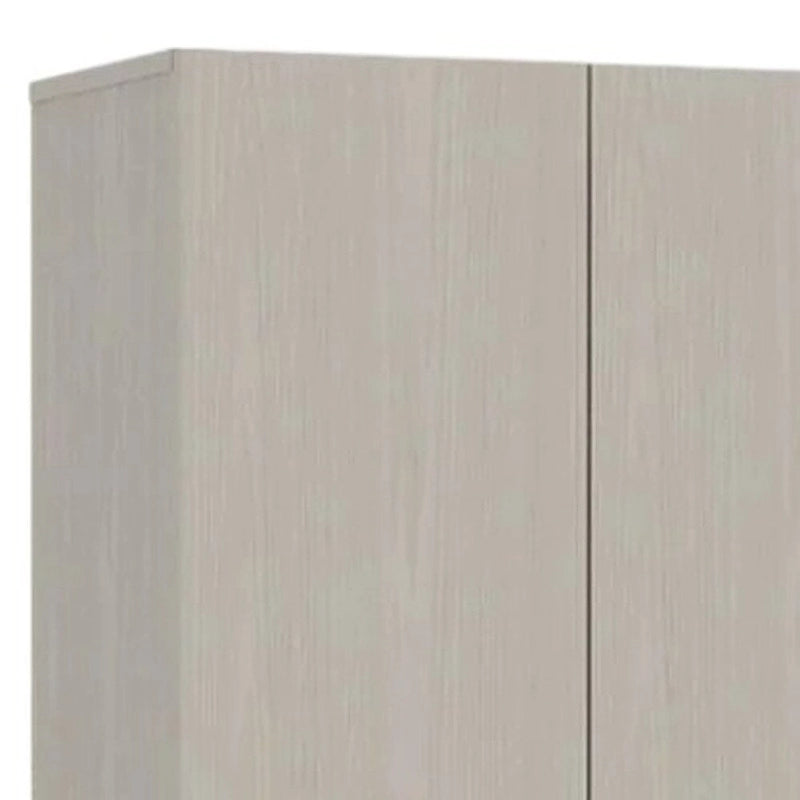 71-Zoll-Vorratsschrank aus hellgrauem Holz - 23.6B x 11.8T x 70.8H