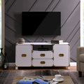Media TV Stand for TVs up to 50" with Drawers and Cabinets