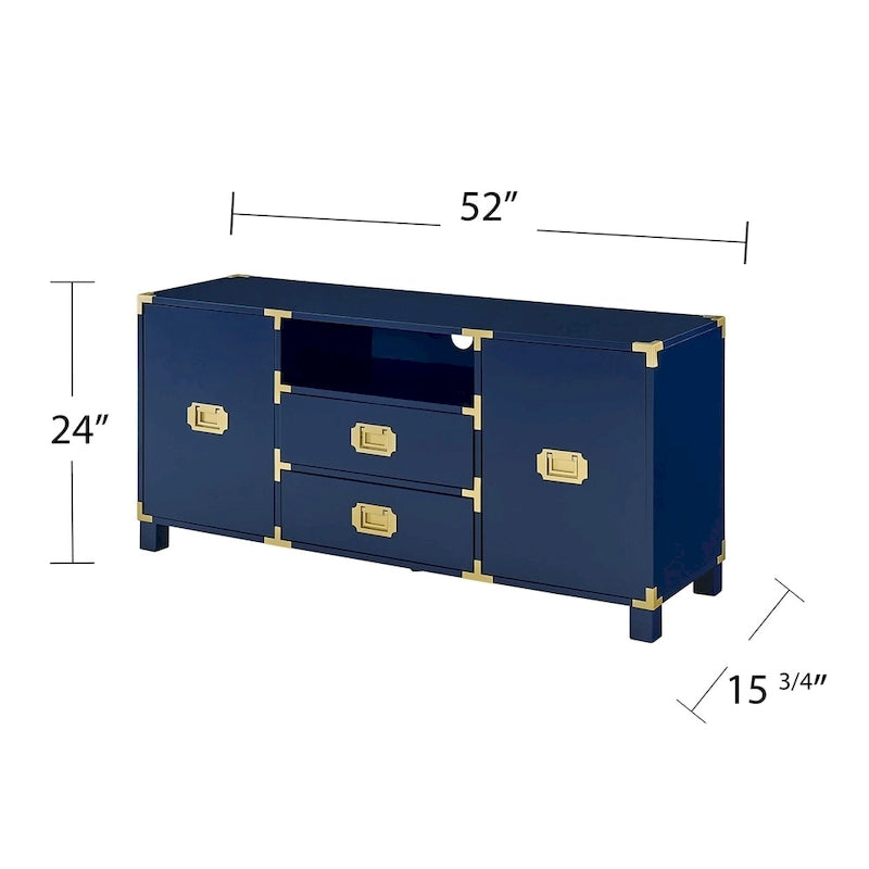 Media TV Stand for TVs up to 50" with Drawers and Cabinets