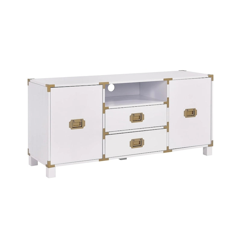 Media TV Stand for TVs up to 50" with Drawers and Cabinets