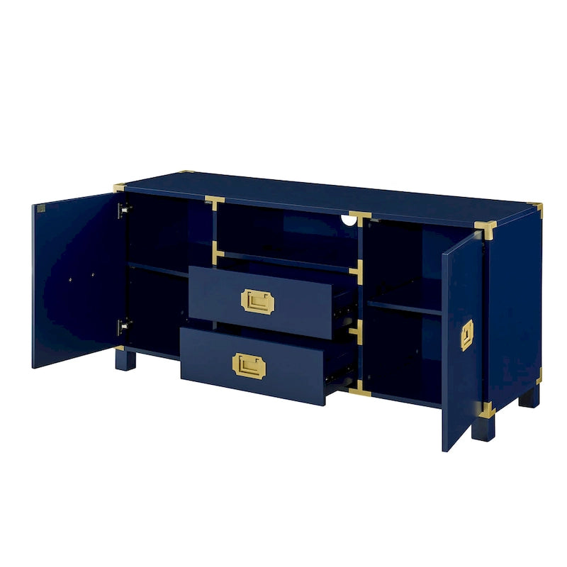 Media TV Stand for TVs up to 50" with Drawers and Cabinets
