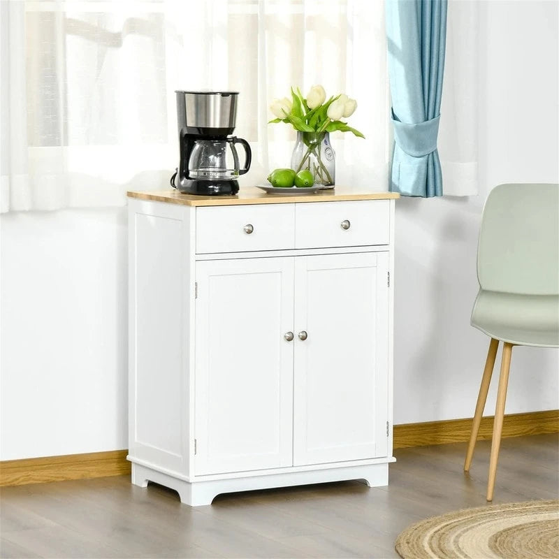 Sideboard-Buffetschrank - Küchen-Aufbewahrungsschrank - 15.75T x 26.75B x 33.5H