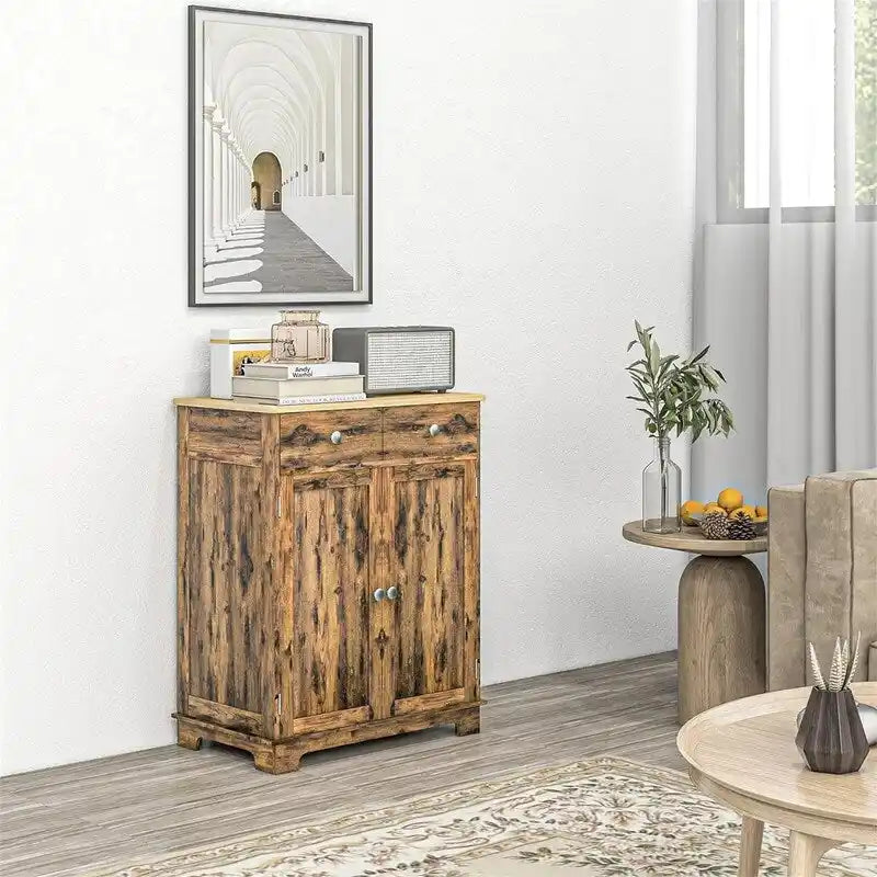 Sideboard-Buffetschrank - Küchen-Aufbewahrungsschrank - 15.75T x 26.75B x 33.5H
