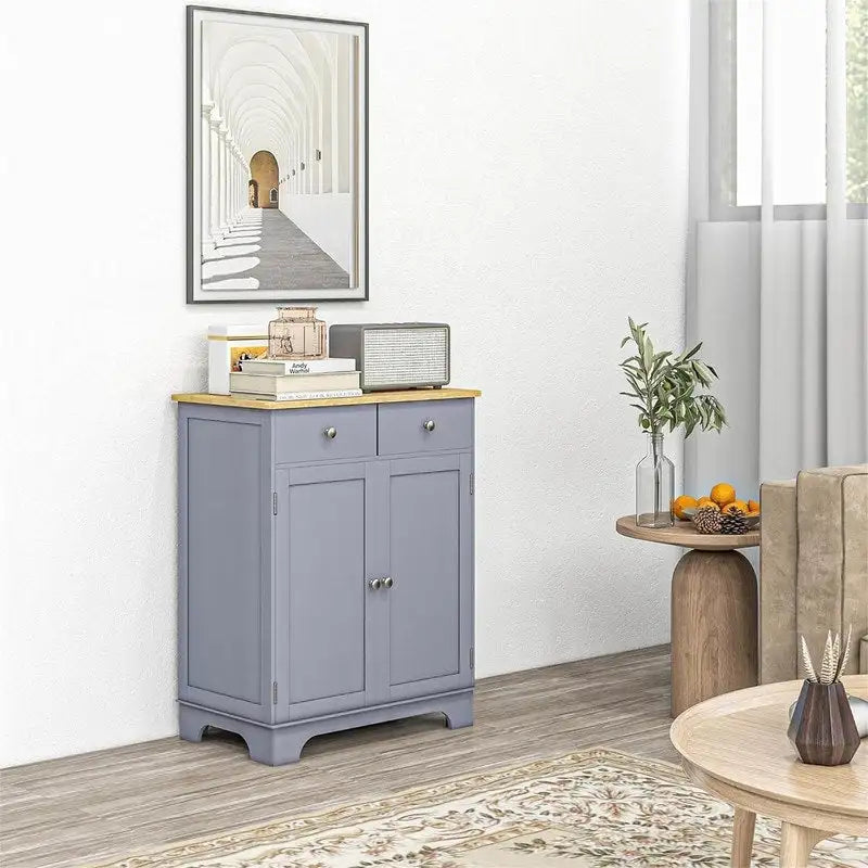 Sideboard-Buffetschrank - Küchen-Aufbewahrungsschrank - 15.75T x 26.75B x 33.5H