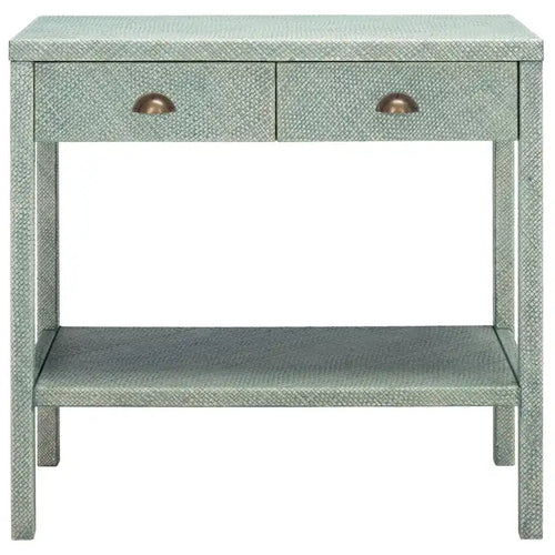 2-Drawer 1-Shelf Console Table - 31W x 14D x 30H