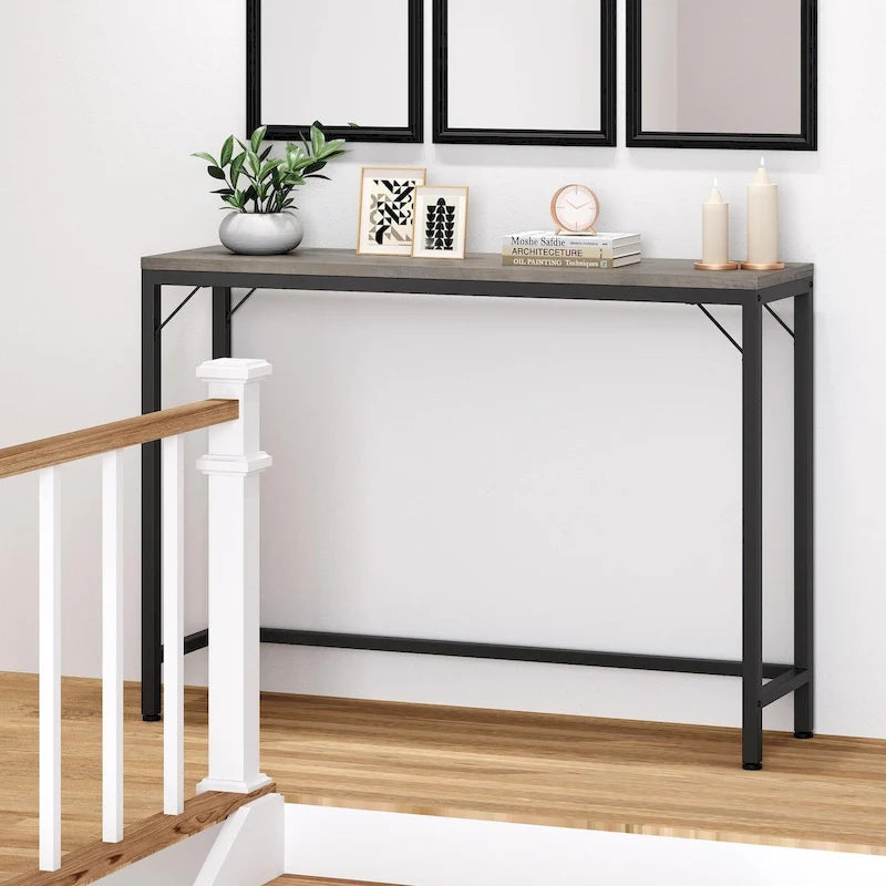 Narrow Console Table 9.1D x 39.4W x 31.1H