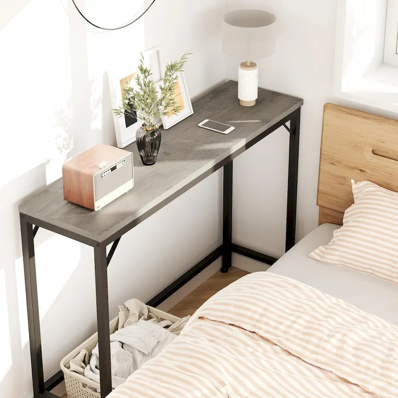 Narrow Console Table 9.1D x 39.4W x 31.1H