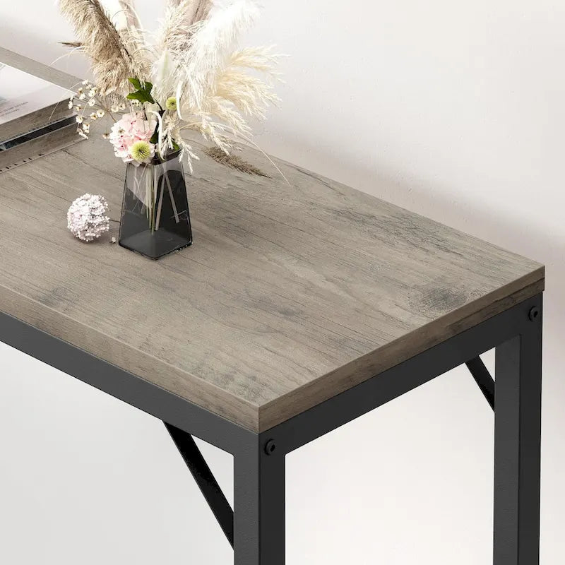 Narrow Console Table 9.1D x 39.4W x 31.1H