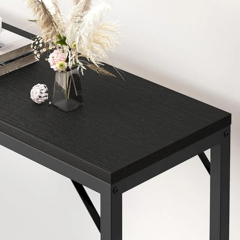 Narrow Console Table 9.1D x 39.4W x 31.1H