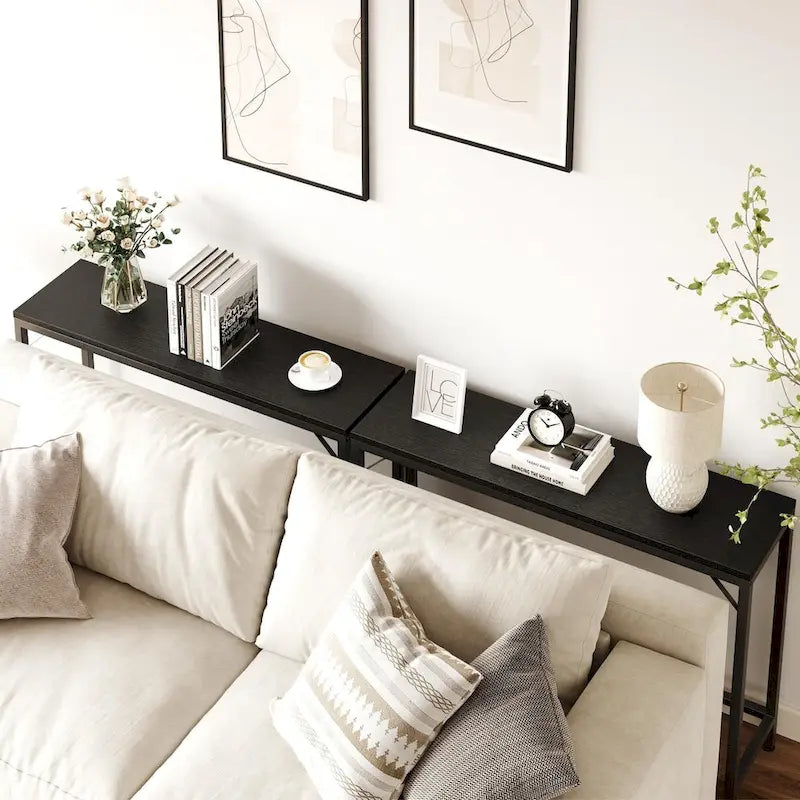 Narrow Console Table 9.1D x 39.4W x 31.1H