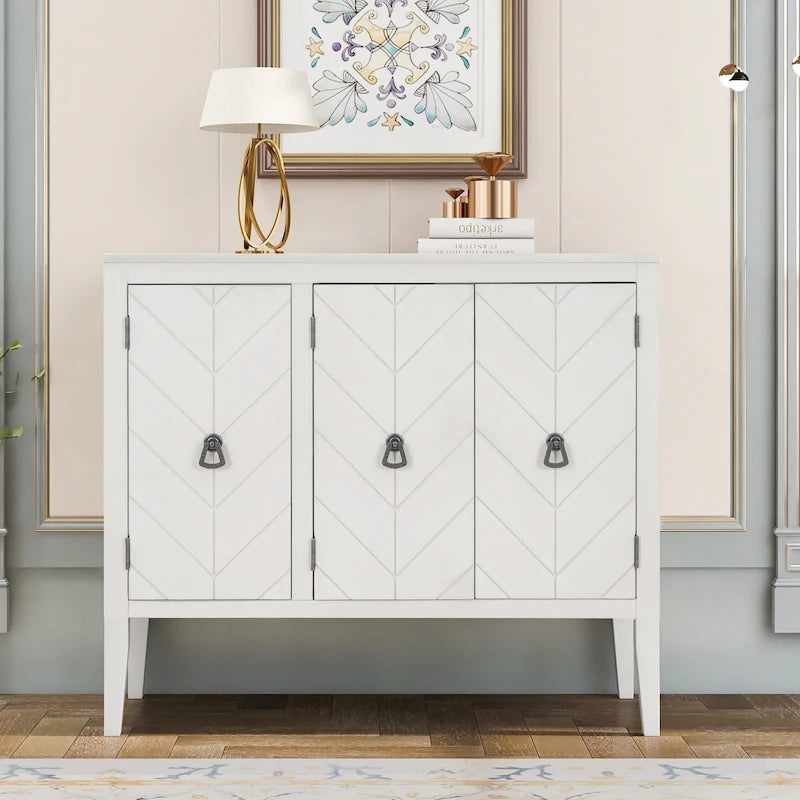 37 Vintage-Küchen-Akzent-Buffet-Sideboard-Schrank