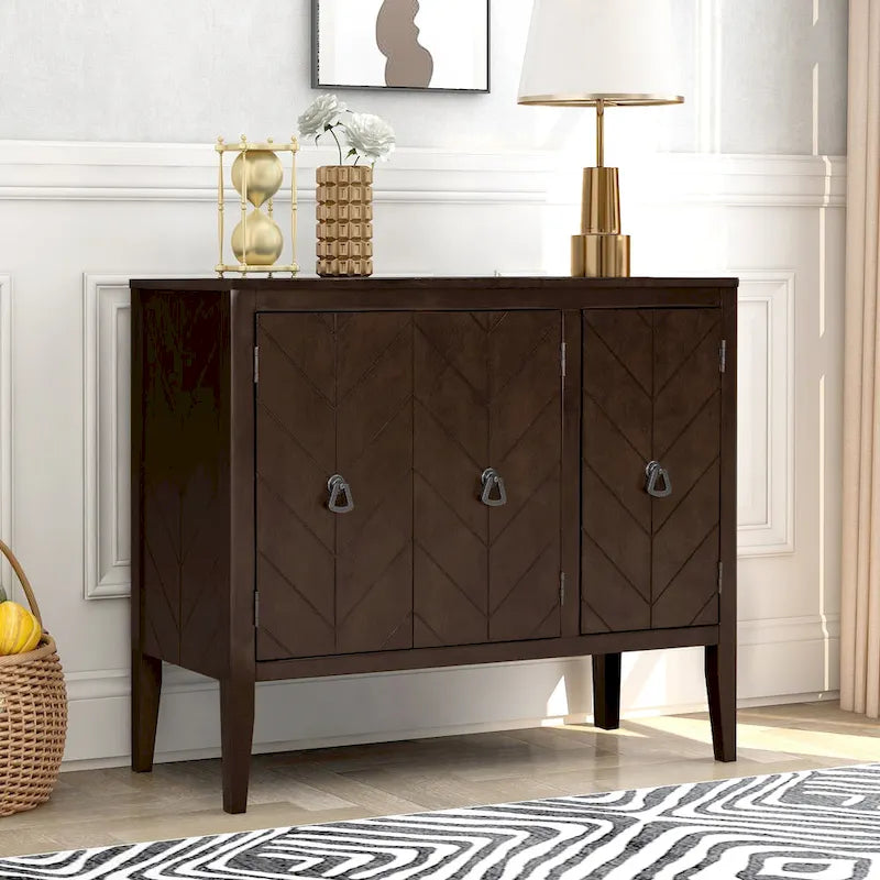 37 Vintage-Küchen-Akzent-Buffet-Sideboard-Schrank