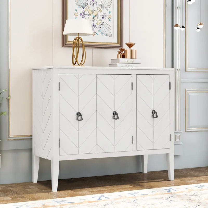 37 Vintage-Küchen-Akzent-Buffet-Sideboard-Schrank