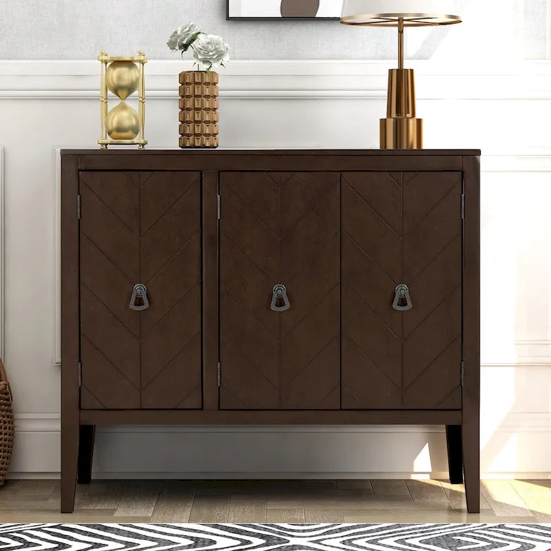 37 Vintage-Küchen-Akzent-Buffet-Sideboard-Schrank