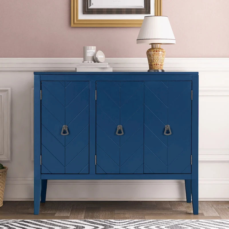 37 Vintage-Küchen-Akzent-Buffet-Sideboard-Schrank