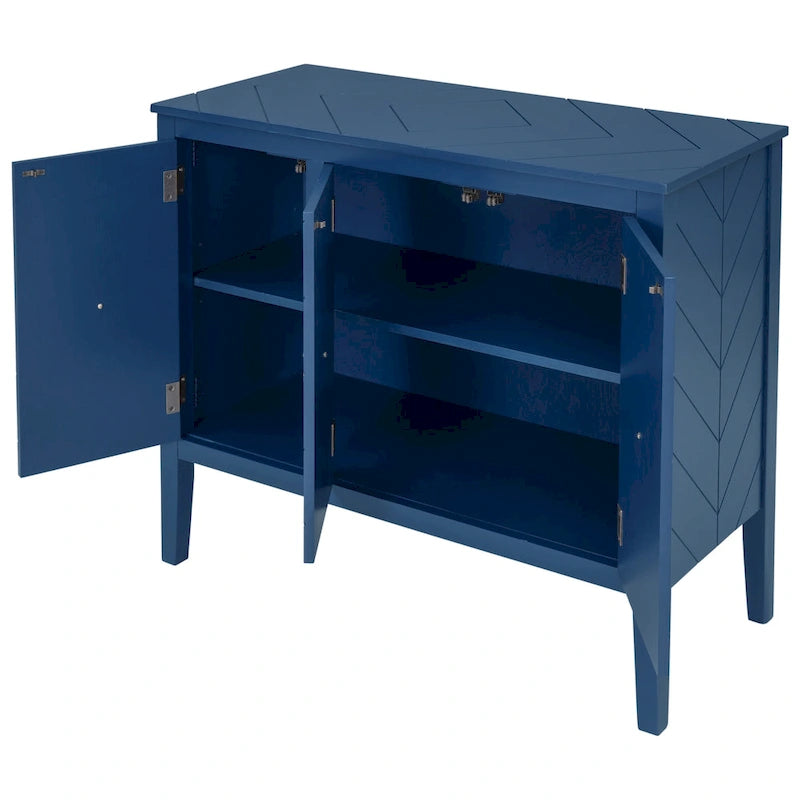 37 Vintage-Küchen-Akzent-Buffet-Sideboard-Schrank