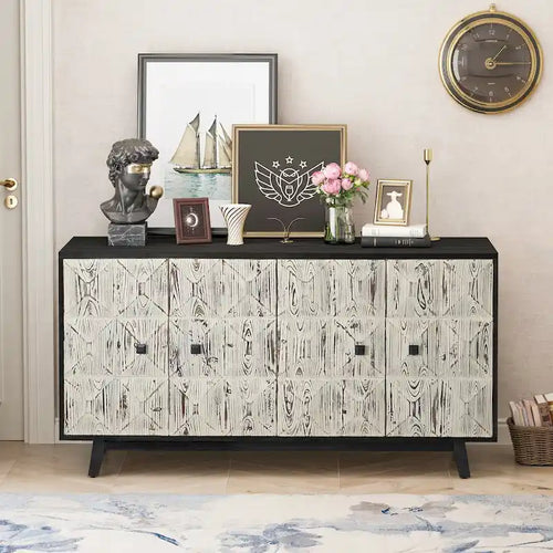 Vintage dressoir met 4 deuren van 59.84